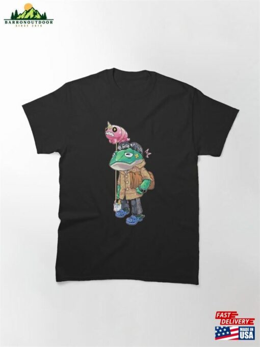 Drip Gen Z Fashion Frog Classic T-Shirt Sweatshirt