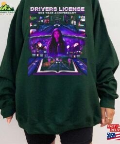 Drivers License T Shirt Vampire 90S Retro Graphic T-Shirt Unisex Sweatshirt