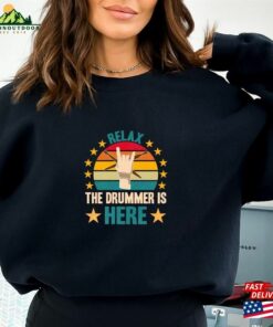 Drummer Shirt Classic Hoodie 3