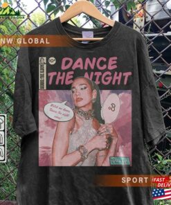 Dua Lipa Comic Shirt 90S Vintage Merch Art Baby The Album Concert Tour 2023 Graphic Tee Gift For Fan V1 Hoodie T Shirt 4
