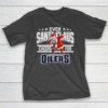 Edmonton Oilers Even Santa Claus Cheers For Christmas NHL T-Shirt