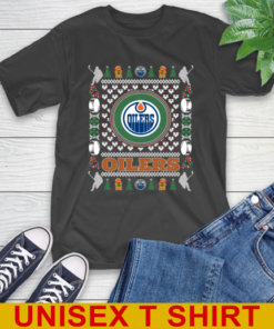 Edmonton Oilers Merry Christmas NHL Hockey Loyal Fan T-Shirt