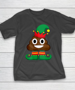 Elf Poop Emoji Shirt Family Christmas Shirts Poop T-Shirt