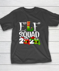 Elf Squad Quarantine Christmas 2020 T-Shirt