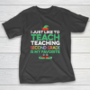 Elf Teacher Teaching 2nd second Grade Is My Favorite Christmas T-Shirt