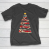 Firefighter Truck Christmas Tree Tee Funny Christmas Gift T-Shirt