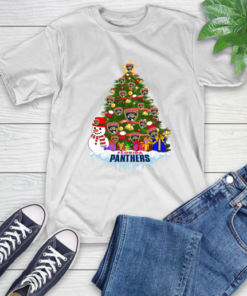 Florida Panthers Merry Christmas NHL Hockey Sports T-Shirt Florida Panthers Merry Christmas NHL Hockey Sports T-Shirt