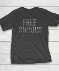 Free Shrugs Distressed T shirt Halloween Christmas Funny Co.D0S1TKU5CE T-Shirt