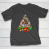 Funny Cat Christmas Tree Xmas Gifts T-Shirt
