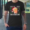 Funny Let’s Go Brandon Trump Christmas Vintage Ugly T-Shirt