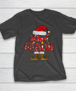 Funny Santa Mimi Claus Merry Christmas T-Shirt