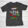 Gamer Elf Family Matching Christmas Funny Gaming Pajama T-Shirt
