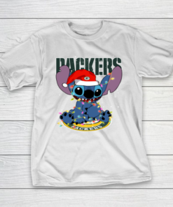 Green Bay Packers NFL Football noel stitch Christmas T-Shirt