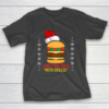 Happy Holidays with Cheese shirt Christmas cheeseburger Gift T-Shirt