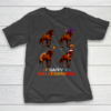 Horse Halloween Thanksgiving Christmas Happy Hallothanksmas T-Shirt