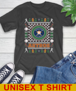 Houston Astros Merry Christmas MLB Baseball Loyal Fan T-Shirt
