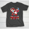 Houston Texans Funny Santa Claus Dabbing Christmas 2020 NFL T-Shirt
