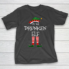 I m The Drunken Elf Matching Family Unique Christmas Gifts T-Shirt