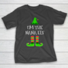 I m The Nana Elf Matching Family Christmas Funny Pajama T-Shirt