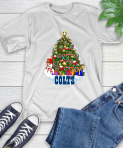 Indianapolis Colts Merry Christmas NFL Football Sports T-Shirt