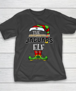 Jacksonville Jaguars Christmas ELF Funny NFL T-Shirt