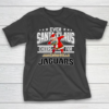 Jacksonville Jaguars Even Santa Claus Cheers For Christmas NFL T-Shirt