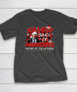 Jolliest Bunch Of A holes funny christmas T-Shirt