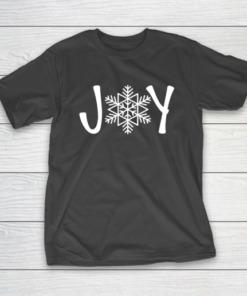 Joy Snowflake Christmas T-Shirt