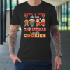 Just A Girl Who Loves Christmas And Cookies Gingerbread T-Shirt