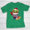 Kansas City Chiefs Christmas Baby Yoda Star Wars Funny Happy NFL T-Shirt