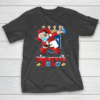 Kansas City Royals Funny Santa Claus Dabbing Christmas 2020 MLB T-Shirt