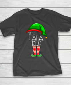Lala Elf Group Matching Family Christmas Gift Funny T-Shirt