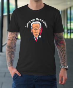 Let’s Go Brandon Funny Christmas Joe Biden Chant T-Shirt