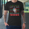 Let’s Go Brandon Reagan America Christmas Sweater Anti Biden FJB Ugly T-Shirt