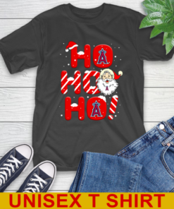 Los Angeles Angels MLB Baseball Ho Ho Ho Santa Claus Merry Christmas Shirt T-Shirt