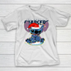 Los Angeles Chargers NFL Football noel stitch Christmas T-Shirt