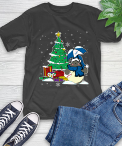 Los Angeles Dodgers MLB Baseball Cute Tonari No Totoro Christmas Sports T-Shirt