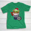 Los Angeles Kings Christmas Baby Yoda Star Wars Funny Happy NHL T-Shirt