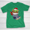 Los Angeles Rams Christmas Baby Yoda Star Wars Funny Happy NFL T-Shirt