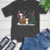 MLB Cleveland Indians Snoopy Charlie Brown Christmas Baseball Commissioner’s Trophy T-Shirt