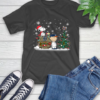 MLB Detroit Tigers Snoopy Charlie Brown Christmas Baseball Commissioner’s Trophy T-Shirt