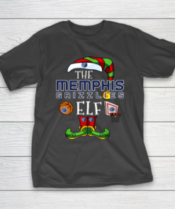 Memphis Grizzlies Christmas ELF Funny NBA T-Shirt