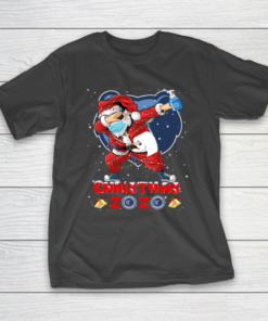 Memphis Grizzlies Funny Santa Claus Dabbing Christmas 2020 NBA T-Shirt