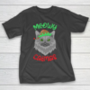 Meowy Catmas Ugly Christmas Elf Cat Christmas Pajama Gift T-Shirt