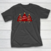 Merry Christmas Tree Leopard and Buffalo Plaid Xmas Tree T-Shirt