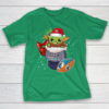 Miami Dolphins Christmas Baby Yoda Star Wars Funny Happy NFL T-Shirt