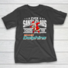 Miami Dolphins Even Santa Claus Cheers For Christmas NFL T-Shirt