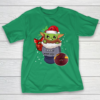 Miami Heat Christmas Baby Yoda Star Wars Funny Happy NBA T-Shirt