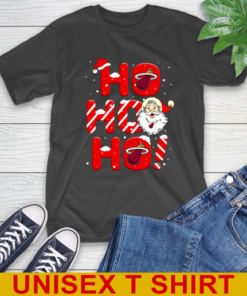 Miami Heat NBA Basketball Ho Ho Ho Santa Claus Merry Christmas Shirt T-Shirt