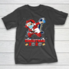 Milwaukee Brewers Funny Santa Claus Dabbing Christmas 2020 MLB T-Shirt